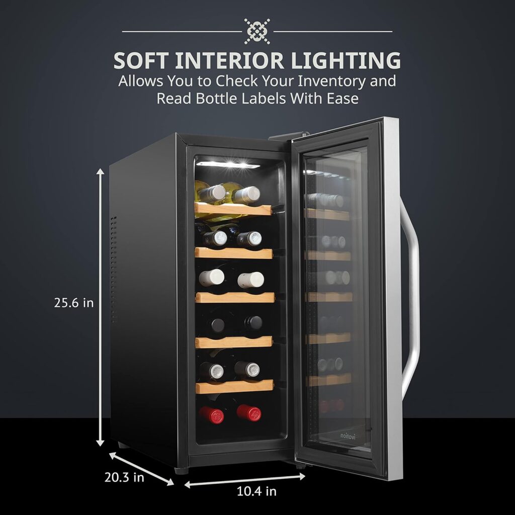 Protect and Enhance Your Wine Collection with the Ivation Wine Cooler